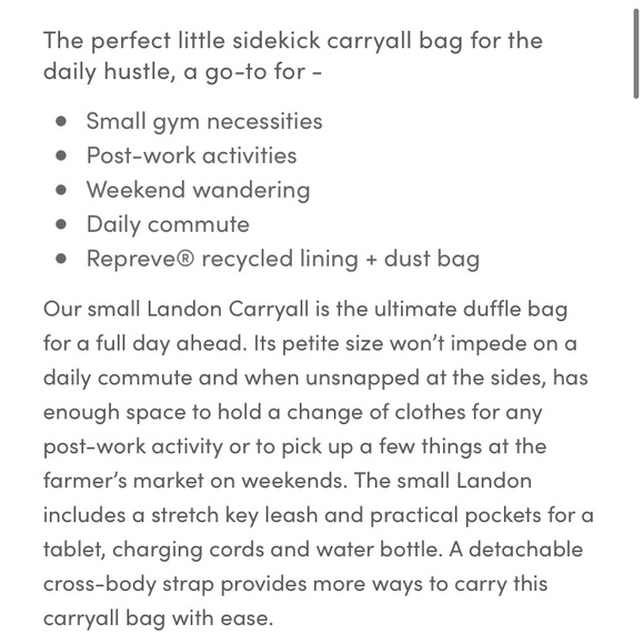 SOLD!!! NWT Dagne Dover Small Neoprene Landon in Skyway Blue - Picture 4 of 7